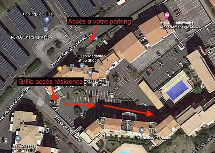 Le Sopraland 419, T2 Climatise, Piscine, Parking * Agde